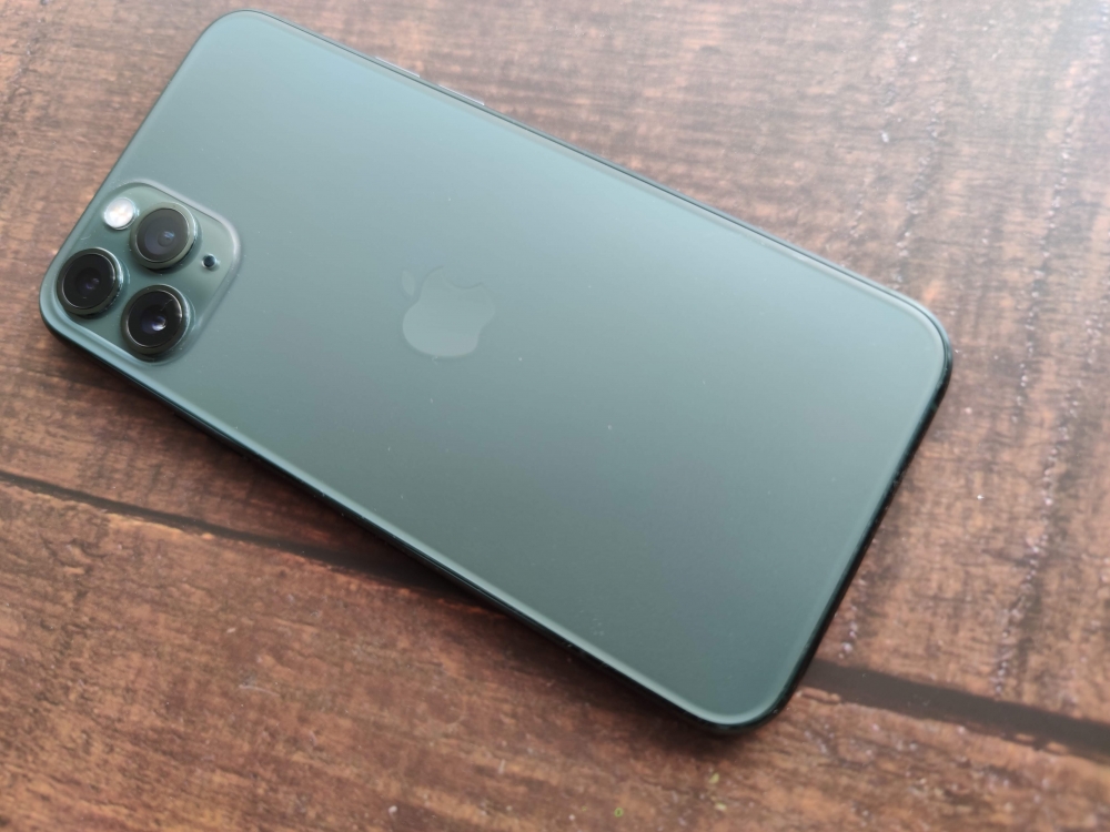The entire body of the iPhone 11 Pro