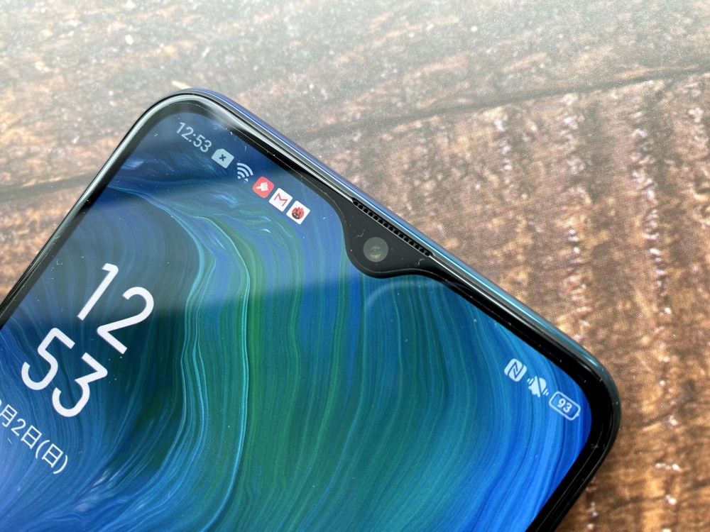 OPPO Reno A display